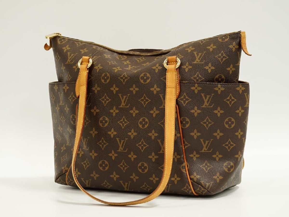 本物 ルイヴィトン LOUIS VUITTON LV トータリー MM モノグラム トート