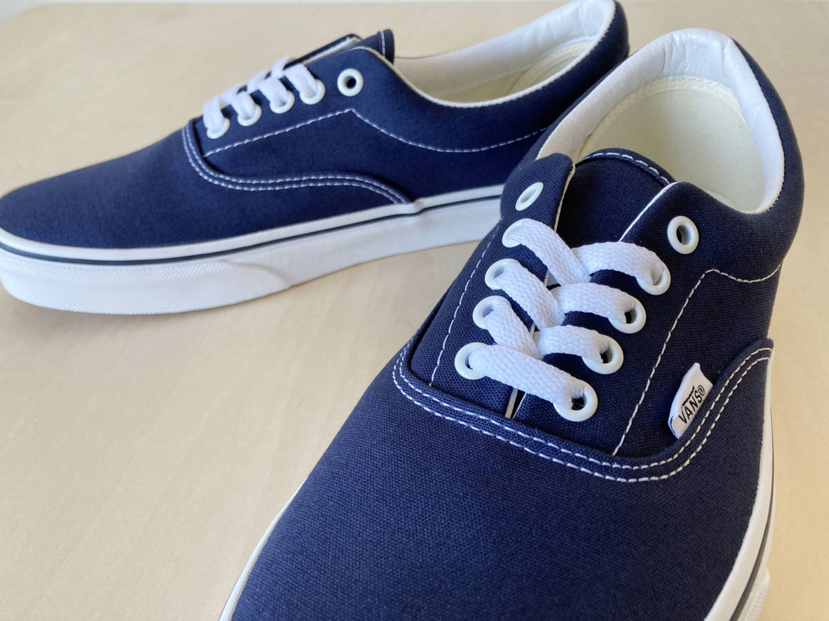 29cm navy Vans elaVANS ERA NAVY/WHITE US11/29cm VN000EWZNVY