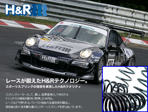 H&R ダウンサス ロアVer 3シリーズ ツーリング F31 4気筒 送料無料_画像2