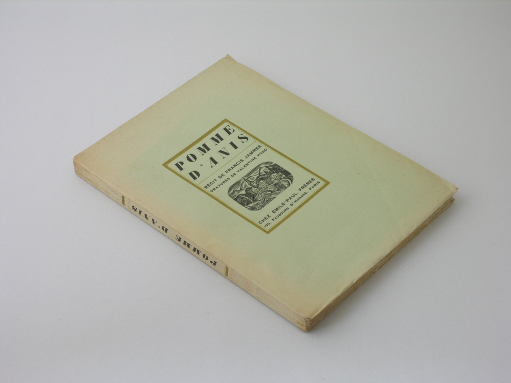 「ポム・ダニス」（1923年）●ヴァランティーヌ・ユゴーによるエッチング8点 ●フランシス・ジャム著 ●エディション番号付き765部の限定本_画像2