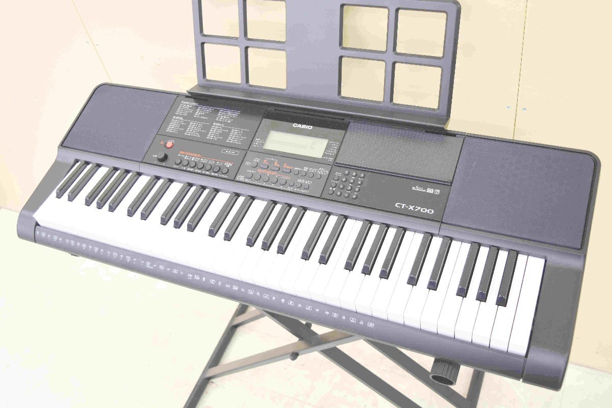 ヤフオク! - F☆CASIO/カシオ キーボード 電子ピアノ CT-X7