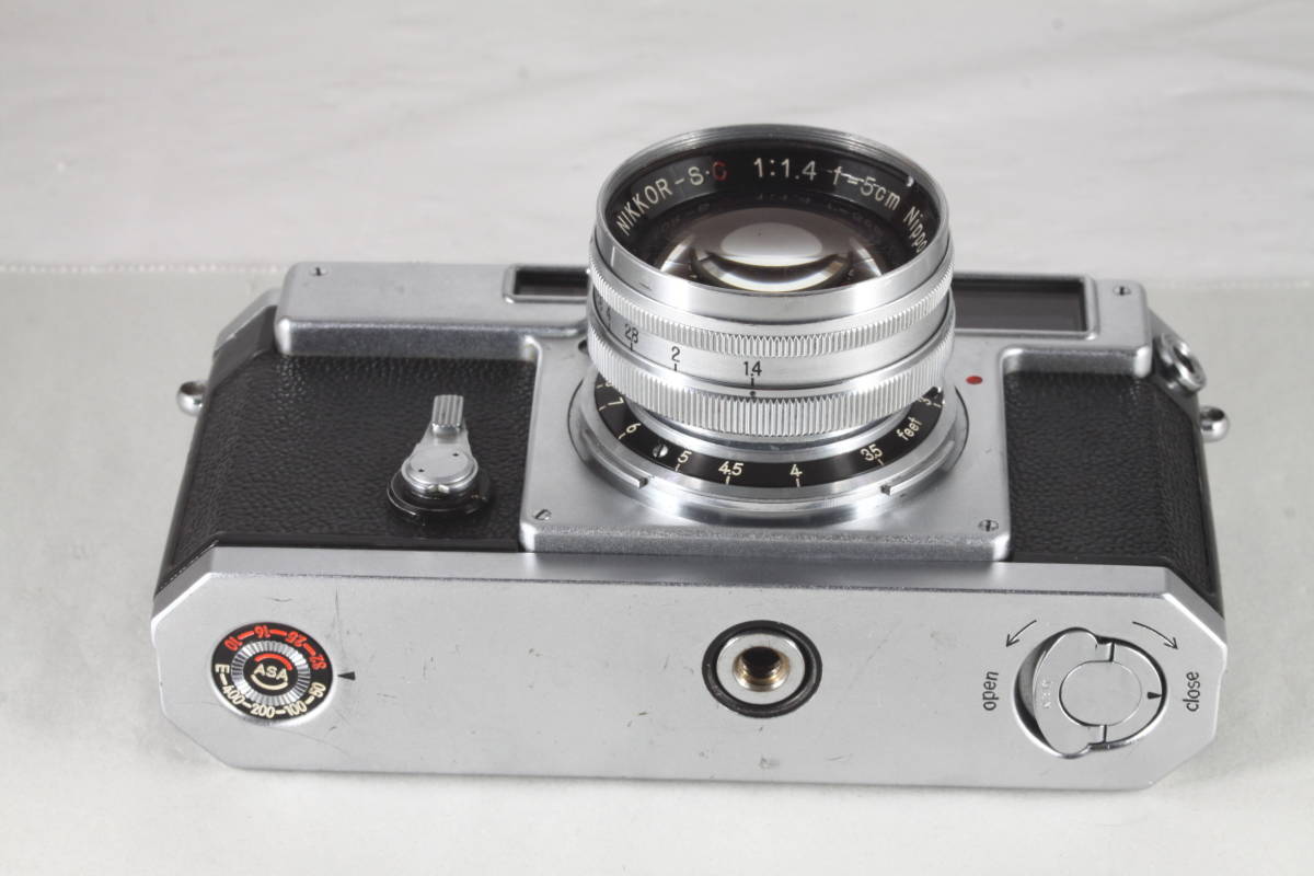 ☆極上良品☆ Nikon S3 NIKKOR S.C 5cm F1.4 ☆完動品☆ ニコン レンジ