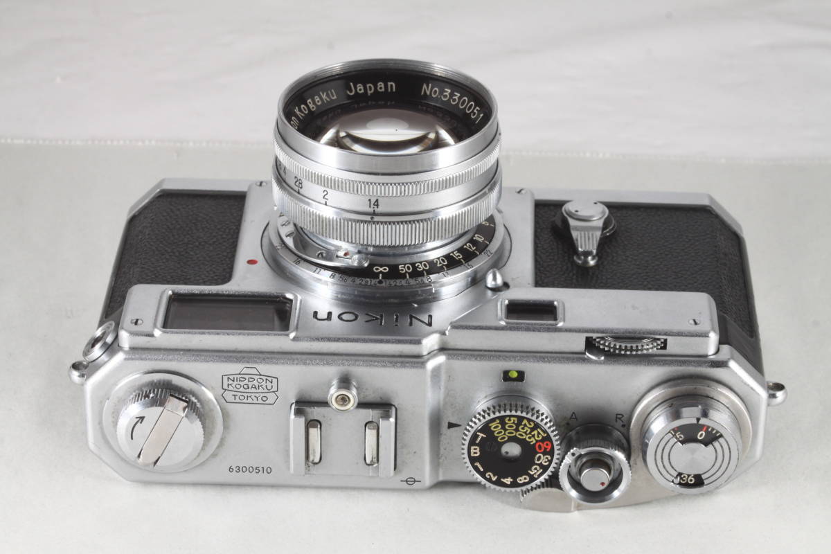 ☆極上良品☆ Nikon S3 NIKKOR S.C 5cm F1.4 ☆完動品☆ ニコン レンジ