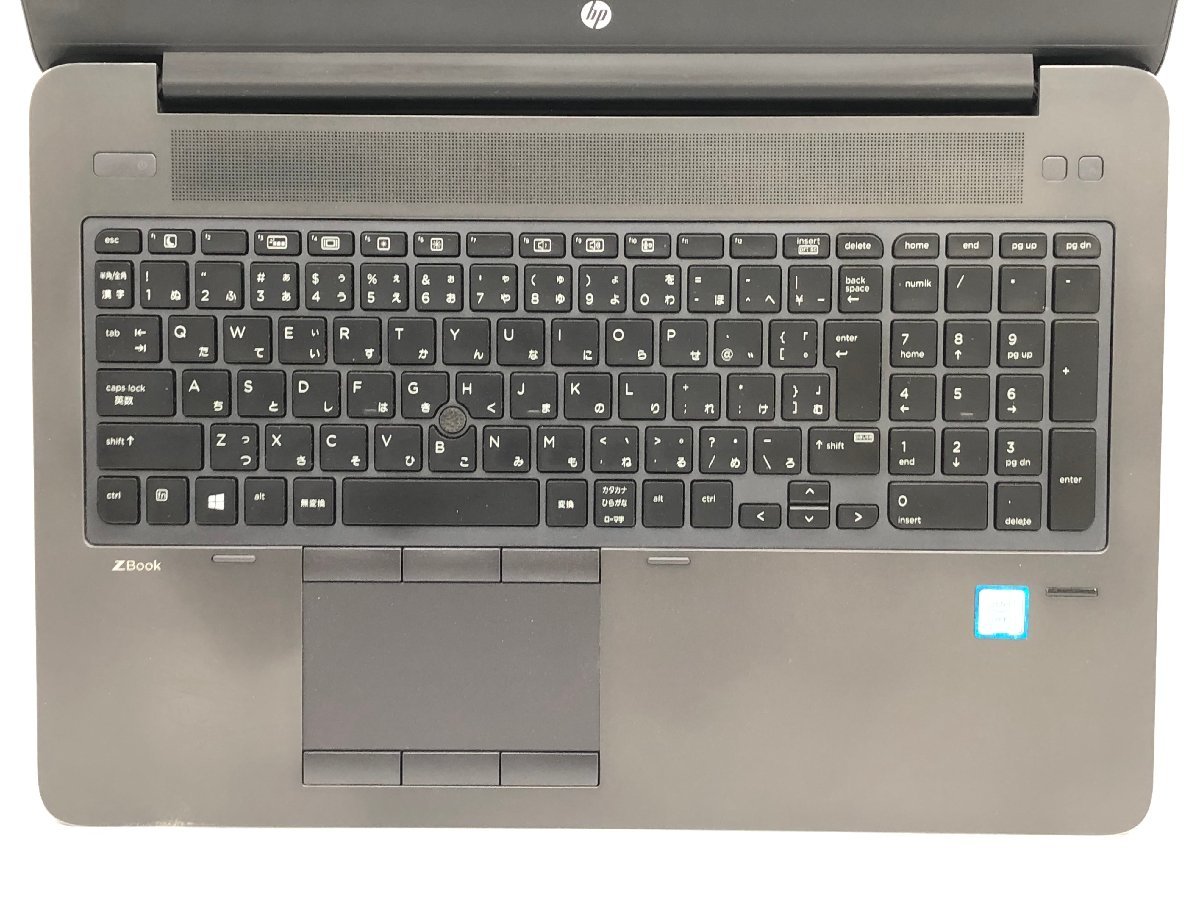 Mobile Workstation hp ZBook 15 G3 NVIDIA搭載 15型大画面 カメラ内蔵 テンキー Core i7-6700HQ M.2SSD512GB+HDD500GB メモリ16GB Officeの画像5