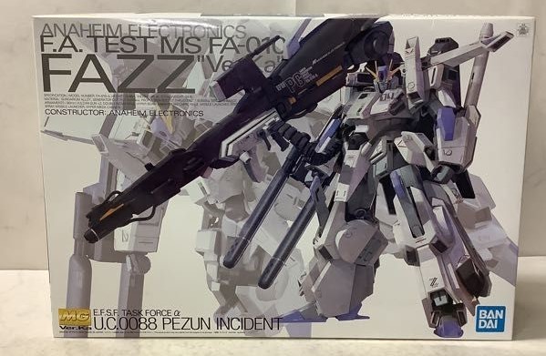 MG 機動戦士ガンダムセンチネル FAZZ Ver.Ka 1/100スケール 色分け済みプラモデル