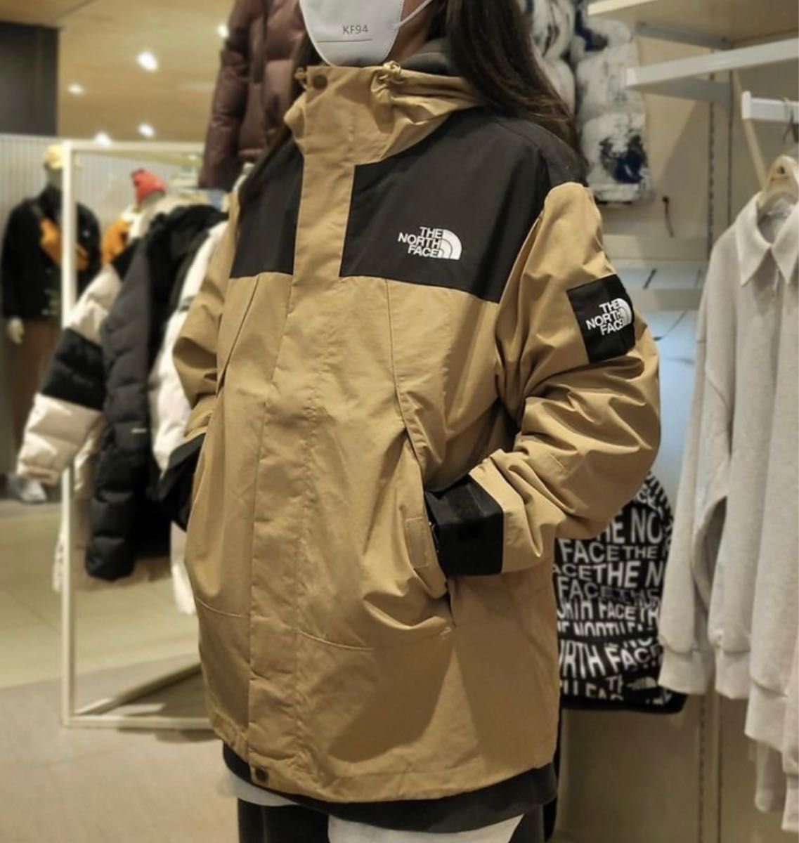 ブランド公式通販 THE NORTH FACE MARTIS JACKET ホワイトレーベル S