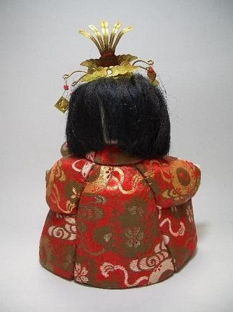 古い 木目込み 人形 打出の小槌を持ったお雛様 倹:大木平蔵 古い 木目込み 人形 打出の小槌を持ったお雛様 倹:大木平蔵