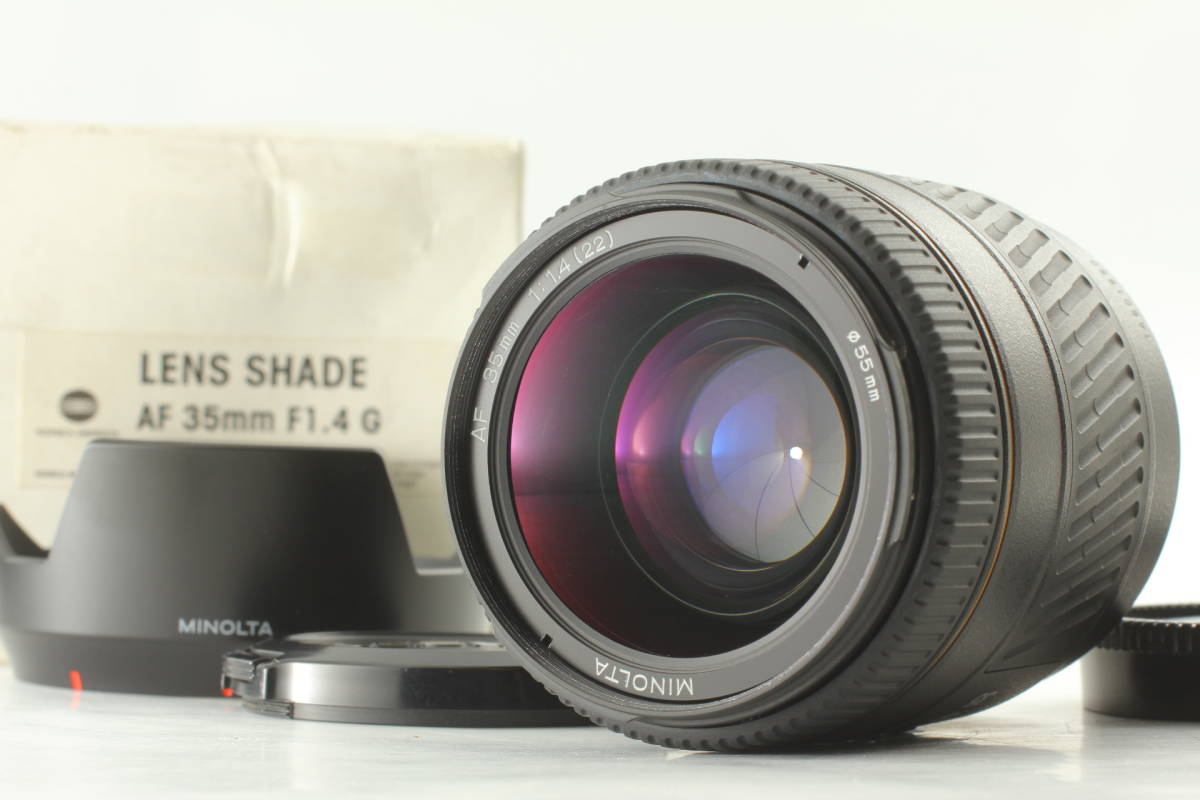 世界的に 【超美品】RS Version Minolta AF 35mm F/1.4 G Lens For