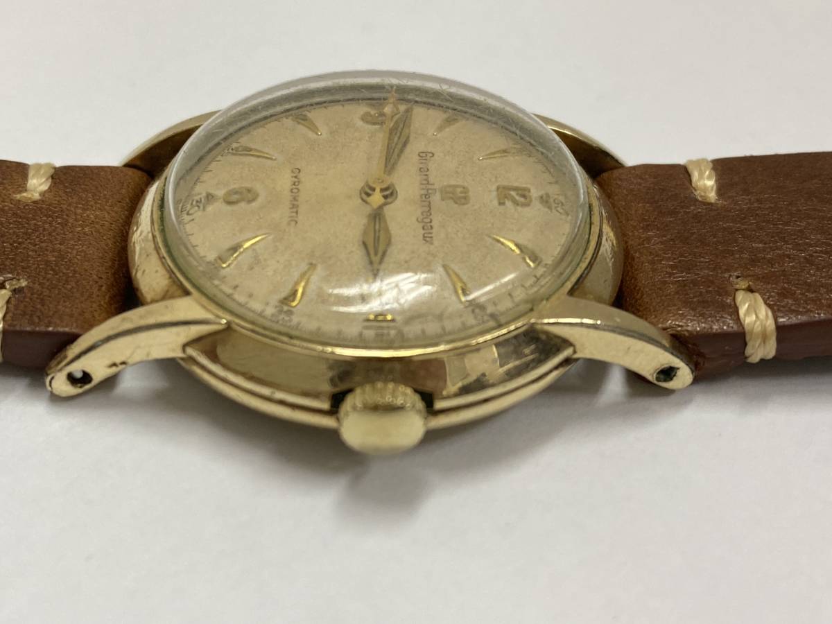 89%以上節約☆動作良好! Girard Perregaux 1960s 腕時計 GP 腕時計