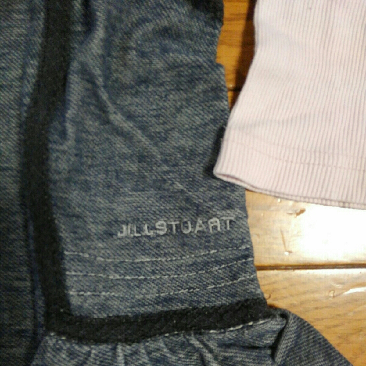  Jill Stuart JILLSTUART One-piece 90... pink × soft Denim used ③