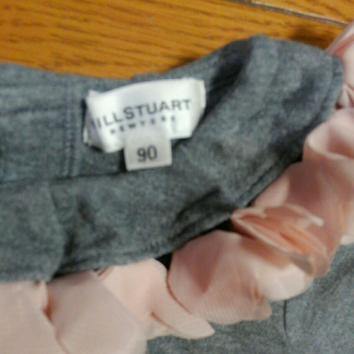  Jill Stuart JILLSTUART One-piece tunic 90. gray pink common common * frill used ⑤