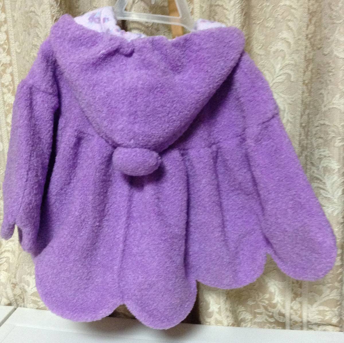 * Anna Sui Mini *.... poncho * purple * tag equipped * cat *ANNASUImini* free size *... pretty *70*80*90*