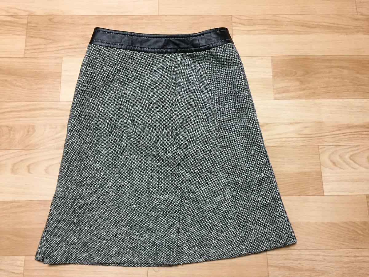 * Kumikyoku line . dressing up .tsi-do skirt size 1 gray postage 500*