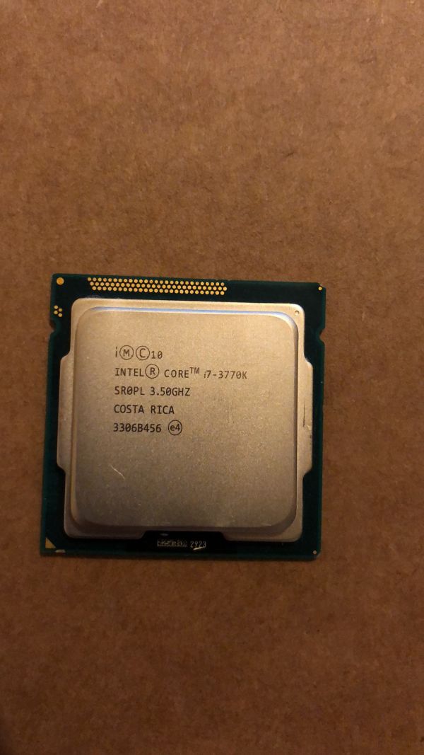 Intel Core i7-3770K 3.5GHz ジャンク4