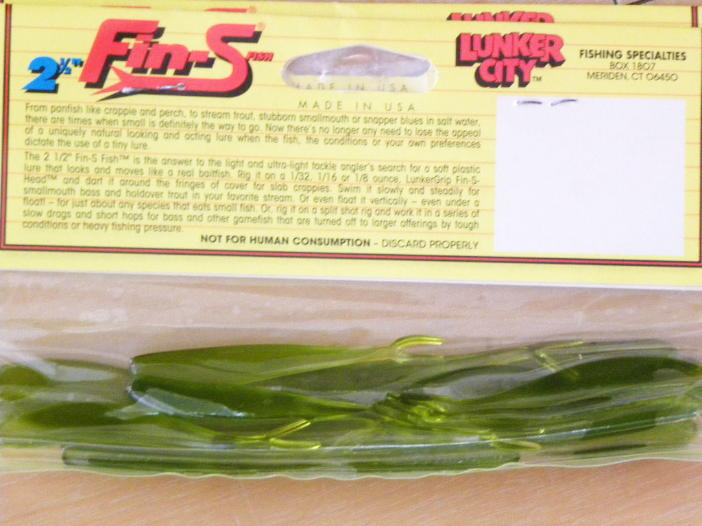 ☆サイト用☆フィンズフィッシュ FIN-S FISH（透明グリーン）2.5inch 100匹（20匹×5枚）☆かつおナブラにも☆_画像3