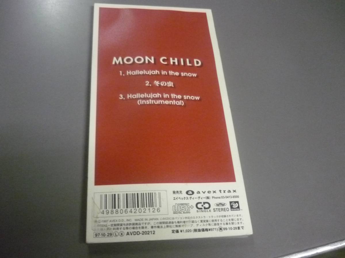 MOON CHILD ★ Hallelujah in the snow　８ｃｍＣＤＳ/・_画像2