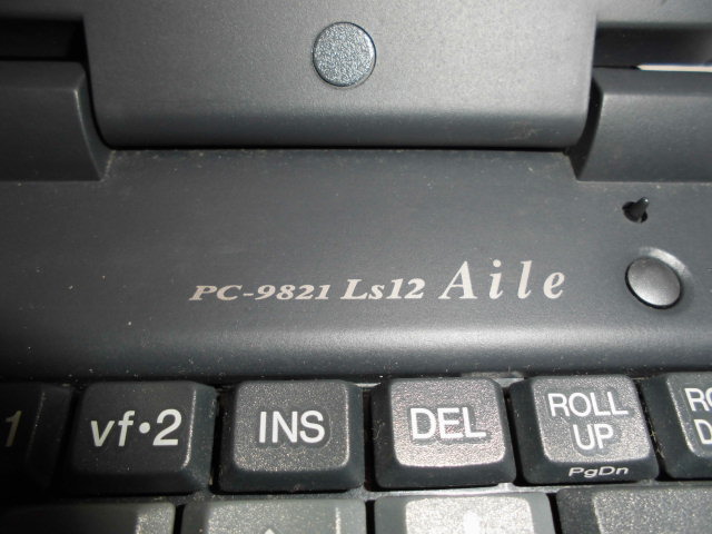 NEC PC9821 ノートパソコン　　テンキー　マウス付いてます」_画像8