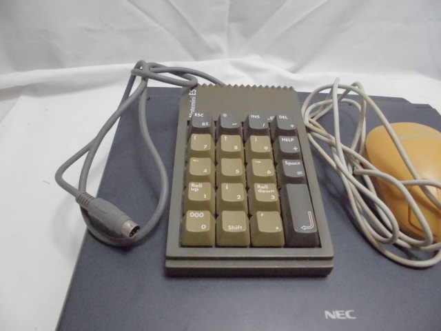 NEC PC9821 ноутбук цифровая клавиатура мышь есть ... ]