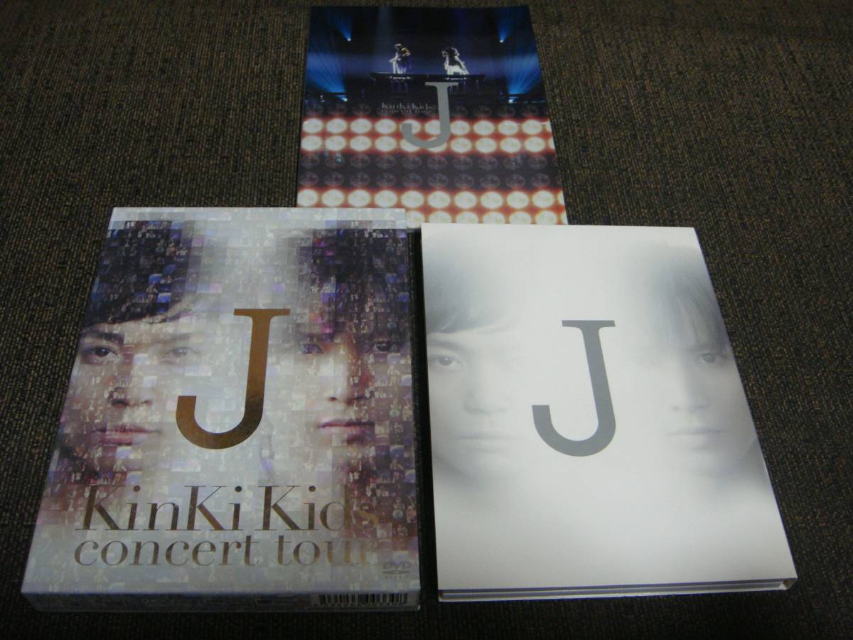 初回限定盤!2枚組!KinKi Kids『concert tour J』LIVE映像などがDISC1には97分、DISC2には103分収録!
