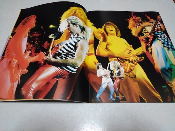 # Van * partition Len Van Halen [ 1989 Tour pamphlet! half ticket attaching ] * control number pa1160