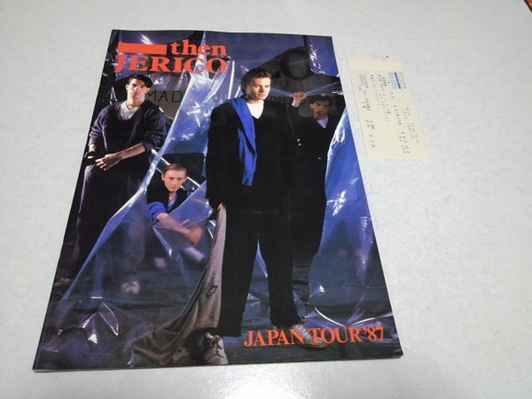 #zen*je Rico Then Jerico [ JAPAN TOUR \'87 1987 Tour проспект! половина талон имеется ] * контрольный номер pa1159
