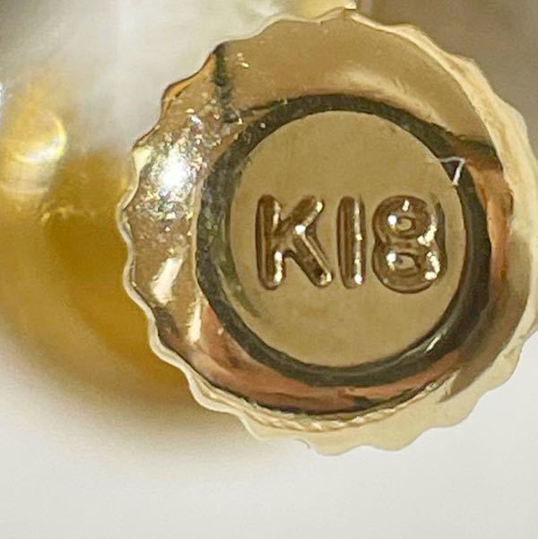 K18/K14 ベビーパール3点セット ネックレス&ブレスレット&イヤリング