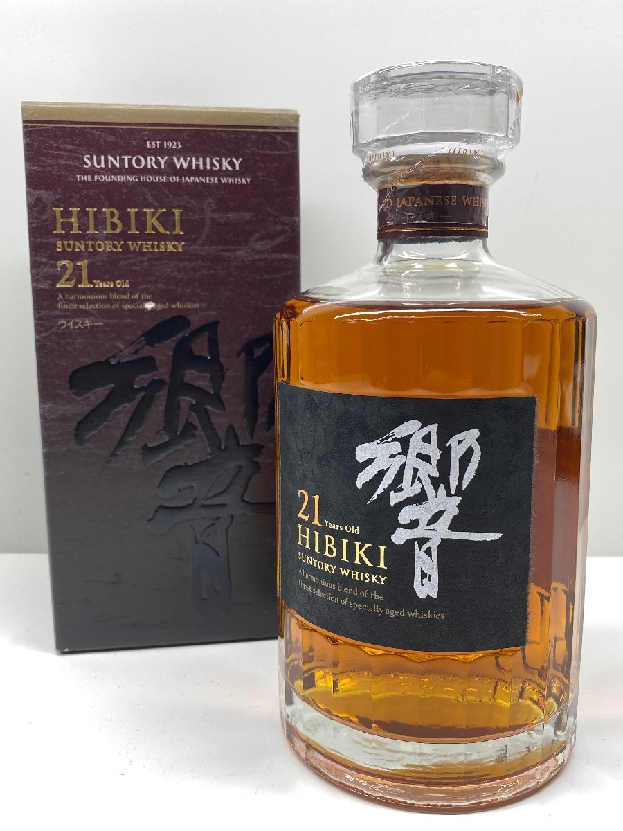 ません 未開栓 SUNTORY WHISKY HIBIKI 21 years Old サントリー