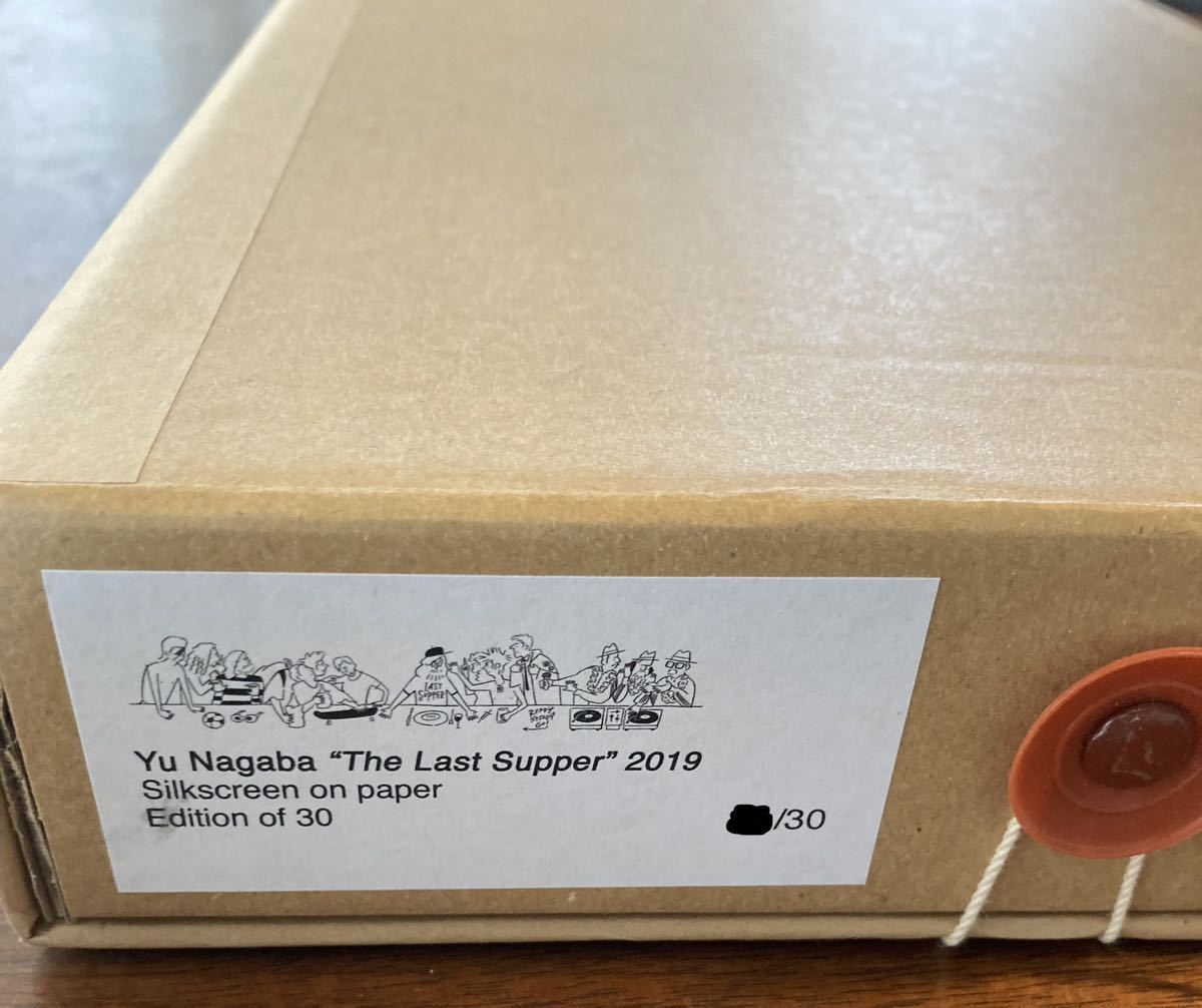 真作 長場雄 代表作NAGABA YU 'The Last Supper' 2019 シルクスクリーン 版画 ED30kyne 村上隆