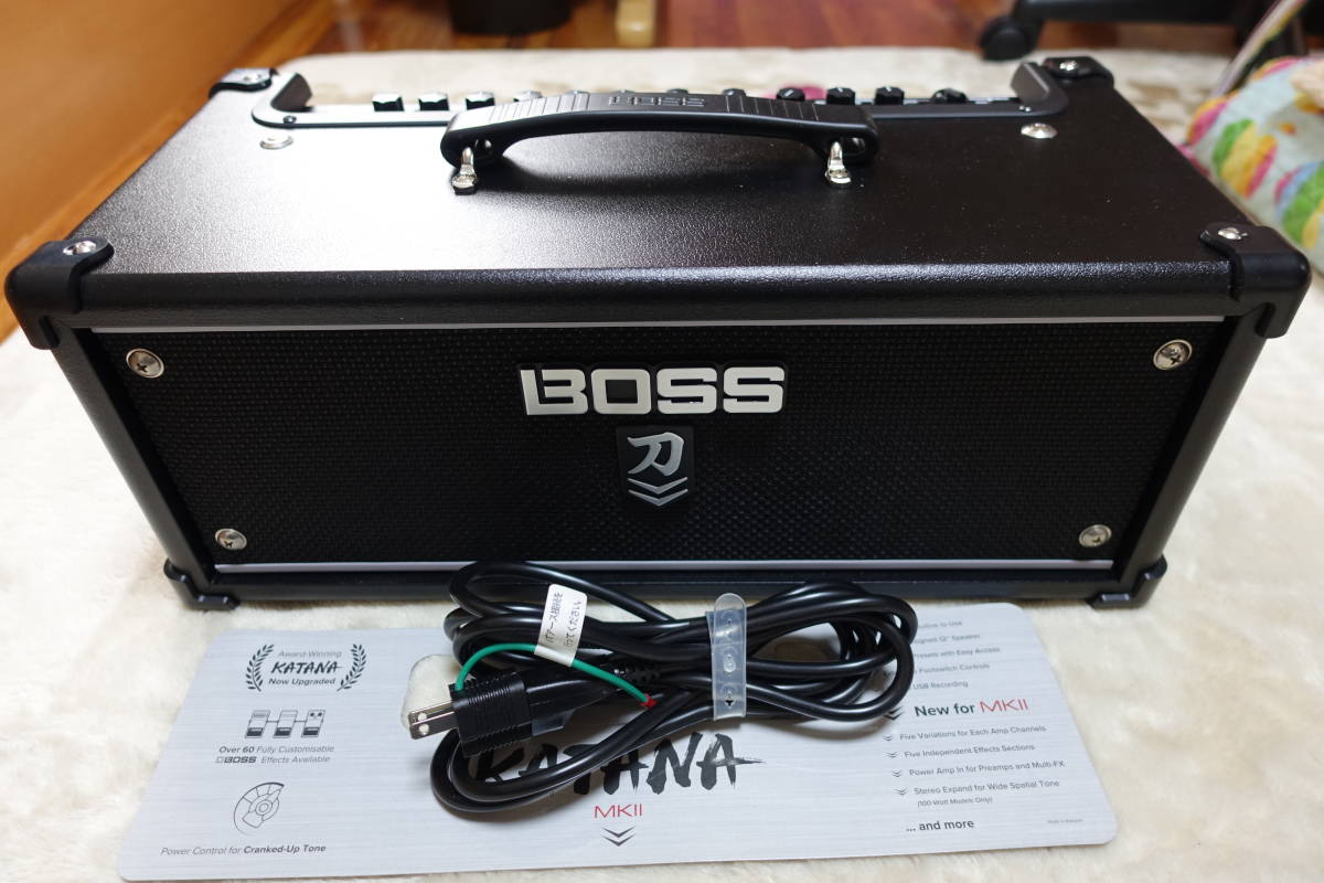 超目玉 【フットスイッチ付】BOSS katana head 刀 カタナ ヘッド | www