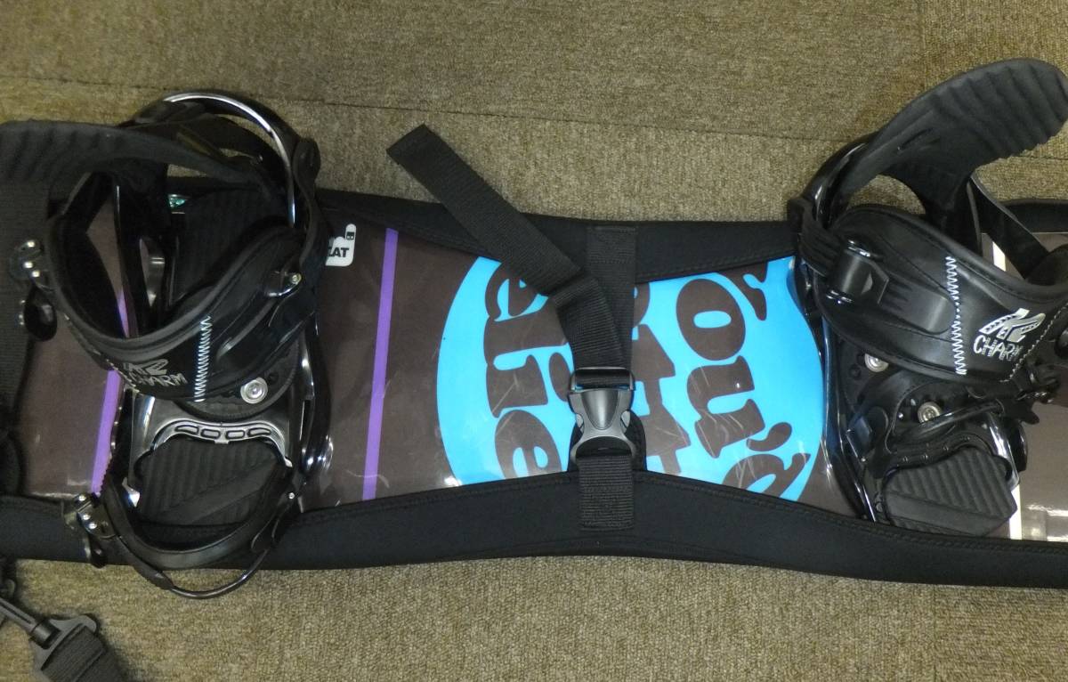  used FNTC SYNC snowboard board 143. binding, case attaching [1-622] ②* free shipping ( Hokkaido * Okinawa * remote island excepting )*