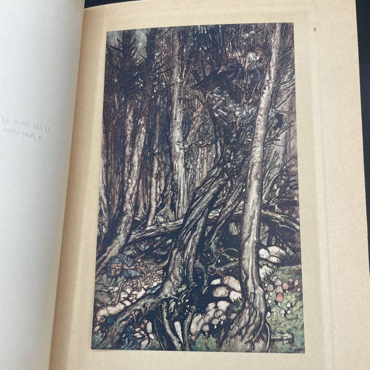 美品☆1909年初版 アーサーラッカム『ガリバー旅行記』挿絵カラー12点
