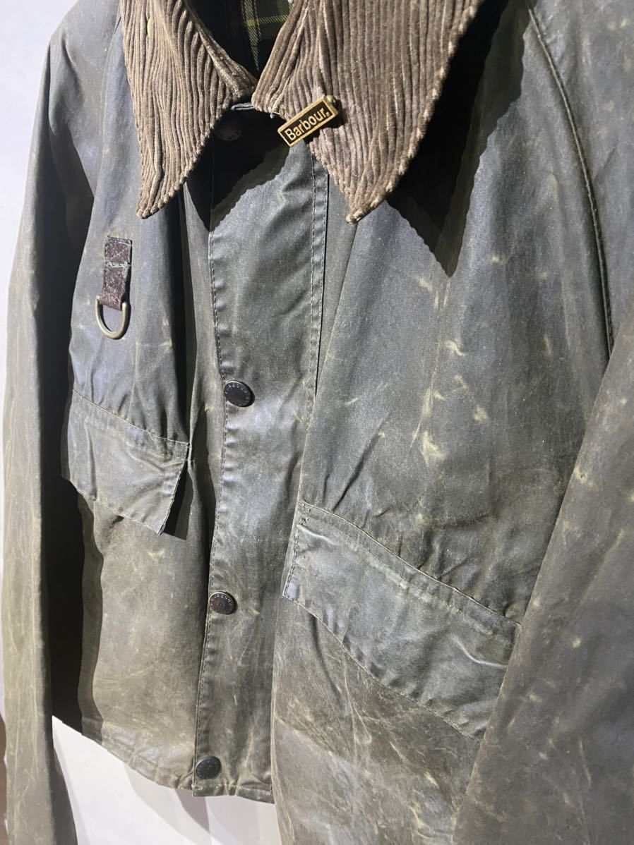 国内正規品 90s Barbour spey バブアー スペイオイルドジャケット 3