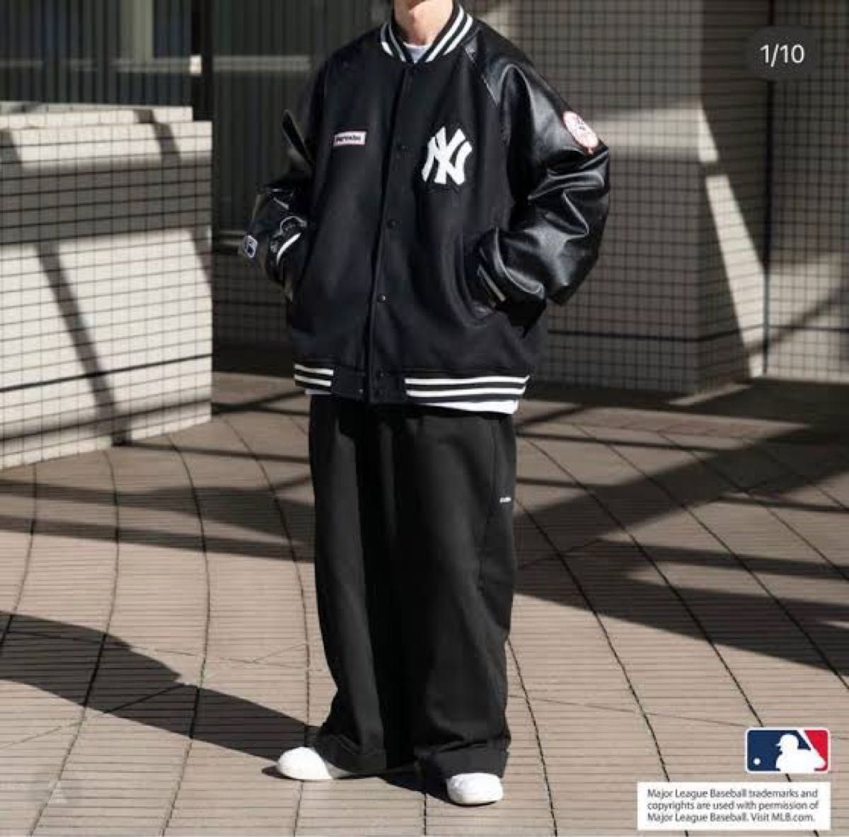 Perushu×MLB】オーバーサイズスタジャン|PayPayフリマ
