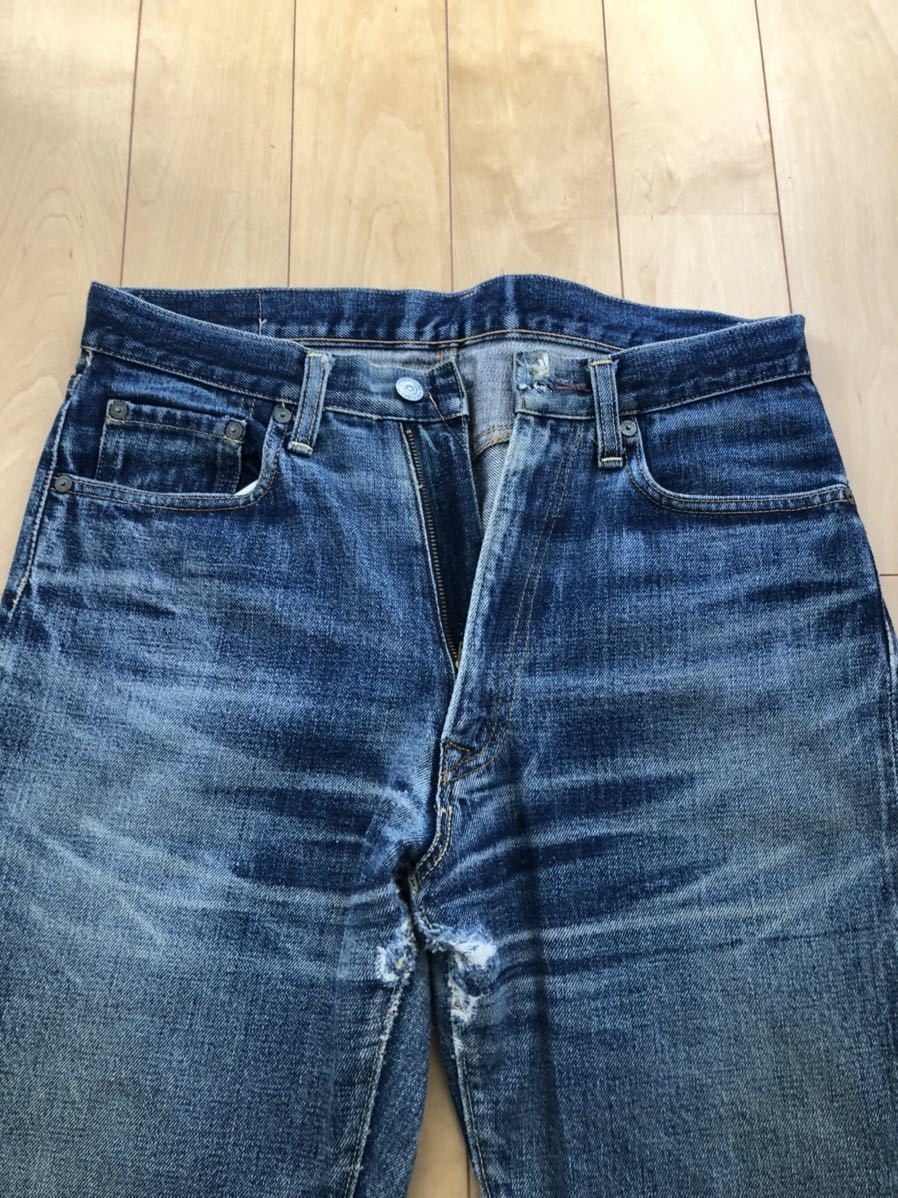 DENIME ドゥニーム インディゴ　ブルー デニム パンツ　ジーンズ赤耳 Levi''s リーバイス501 リーバイス501XX レプリカ 大戦モデル _画像2