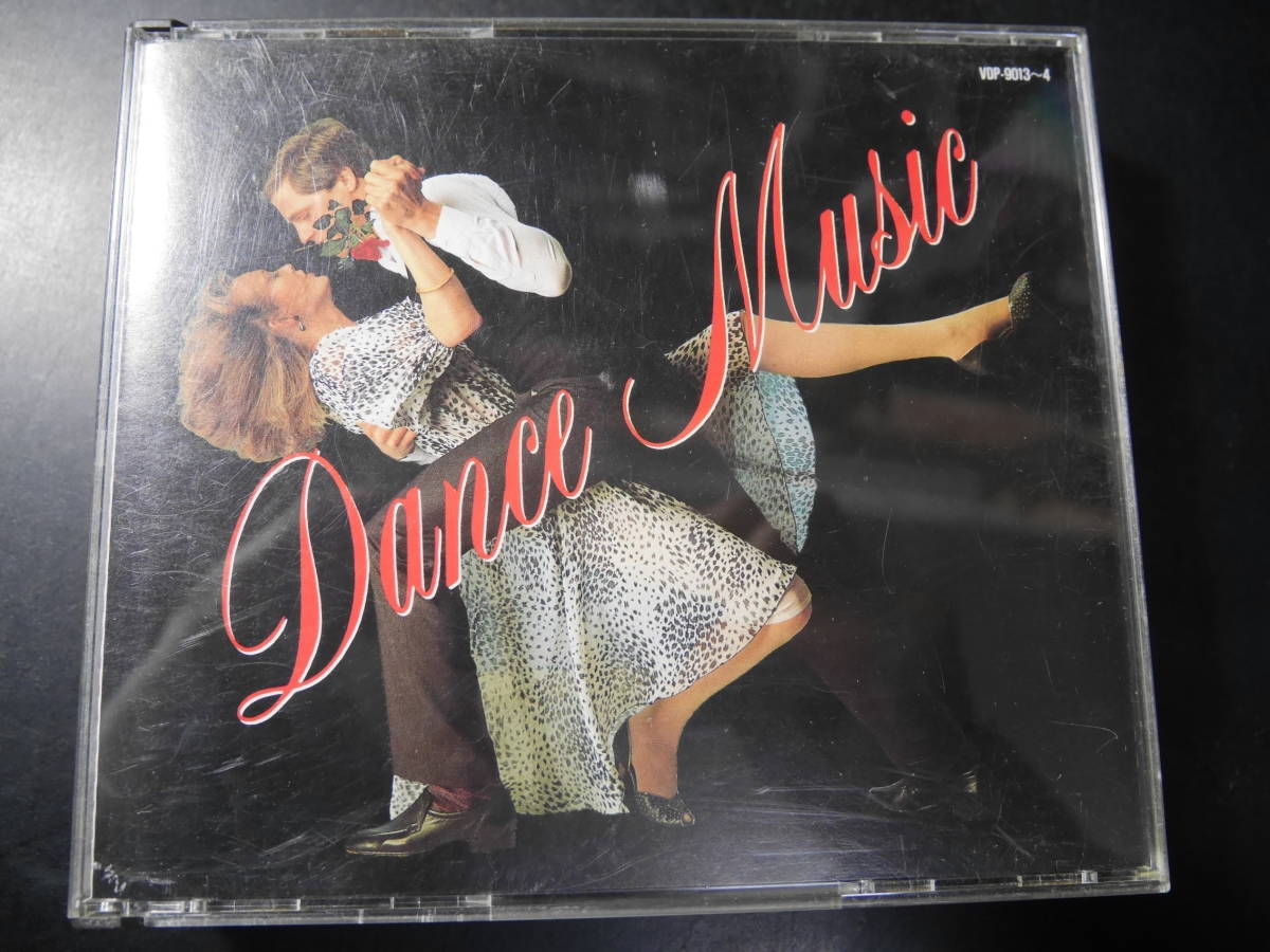 CD ◎DANCE MUSIC 2CD+BOOK 38曲 テンポ表示あり VDP-9013～4 _画像1