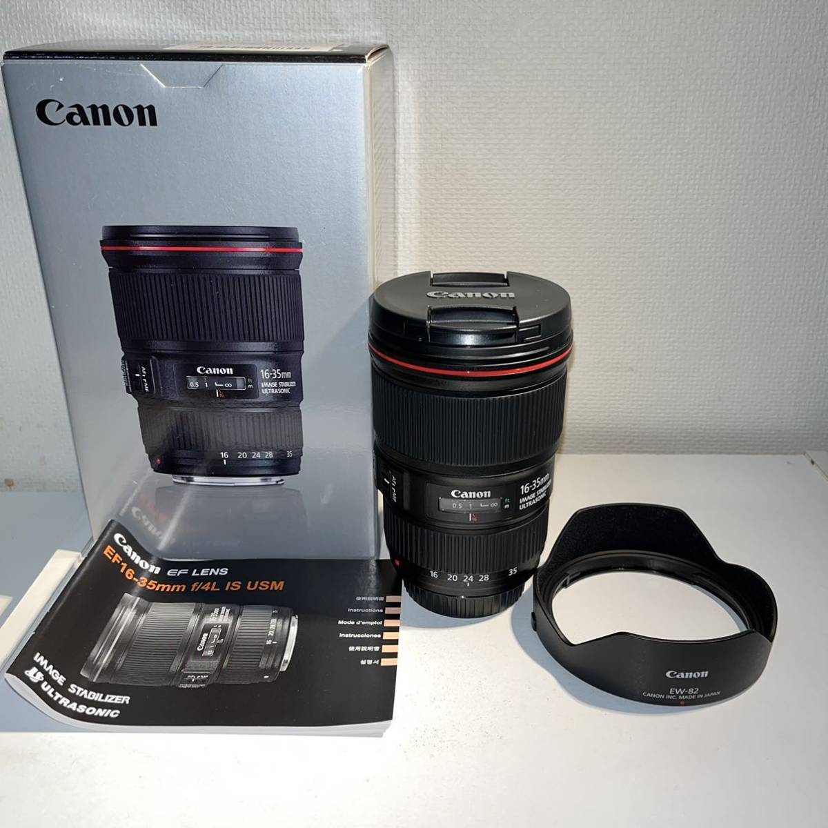 Canon キャノン ef１６-３５ Ｆ4 Ｌ 日本公式 家電・スマホ・カメラ