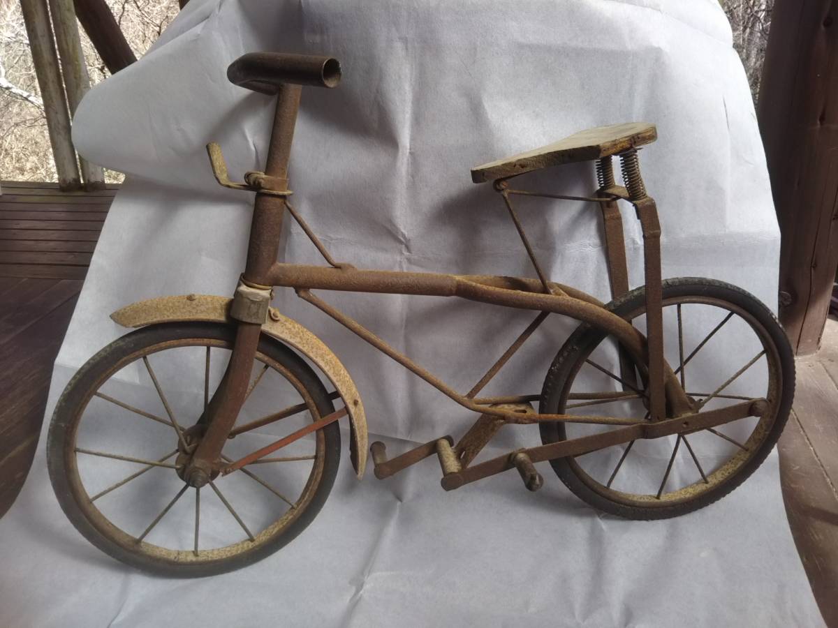 希少 アンティーク 自転車 インテリア オブジェ