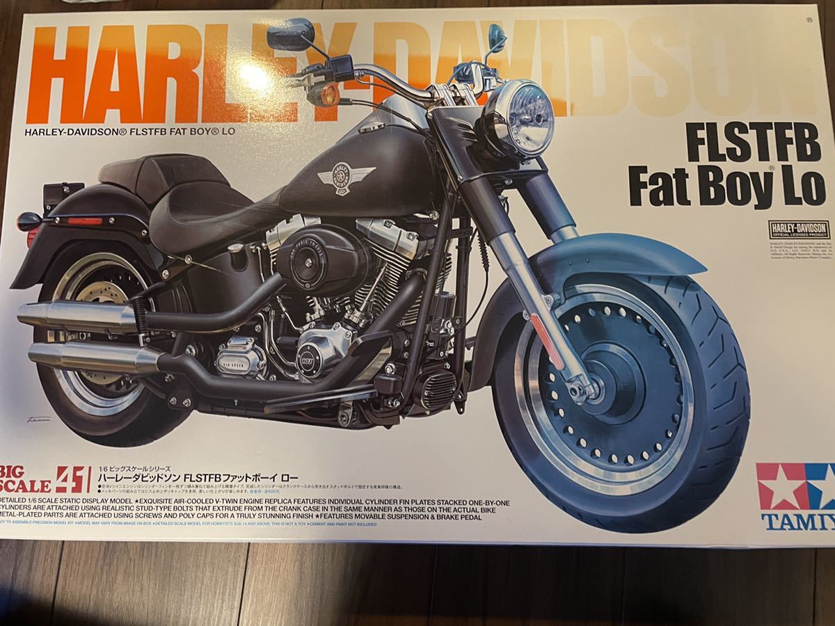 今ダケ送料無料 ハーレーダビッドソンFAT BOY LO プラモデル完成品1 6