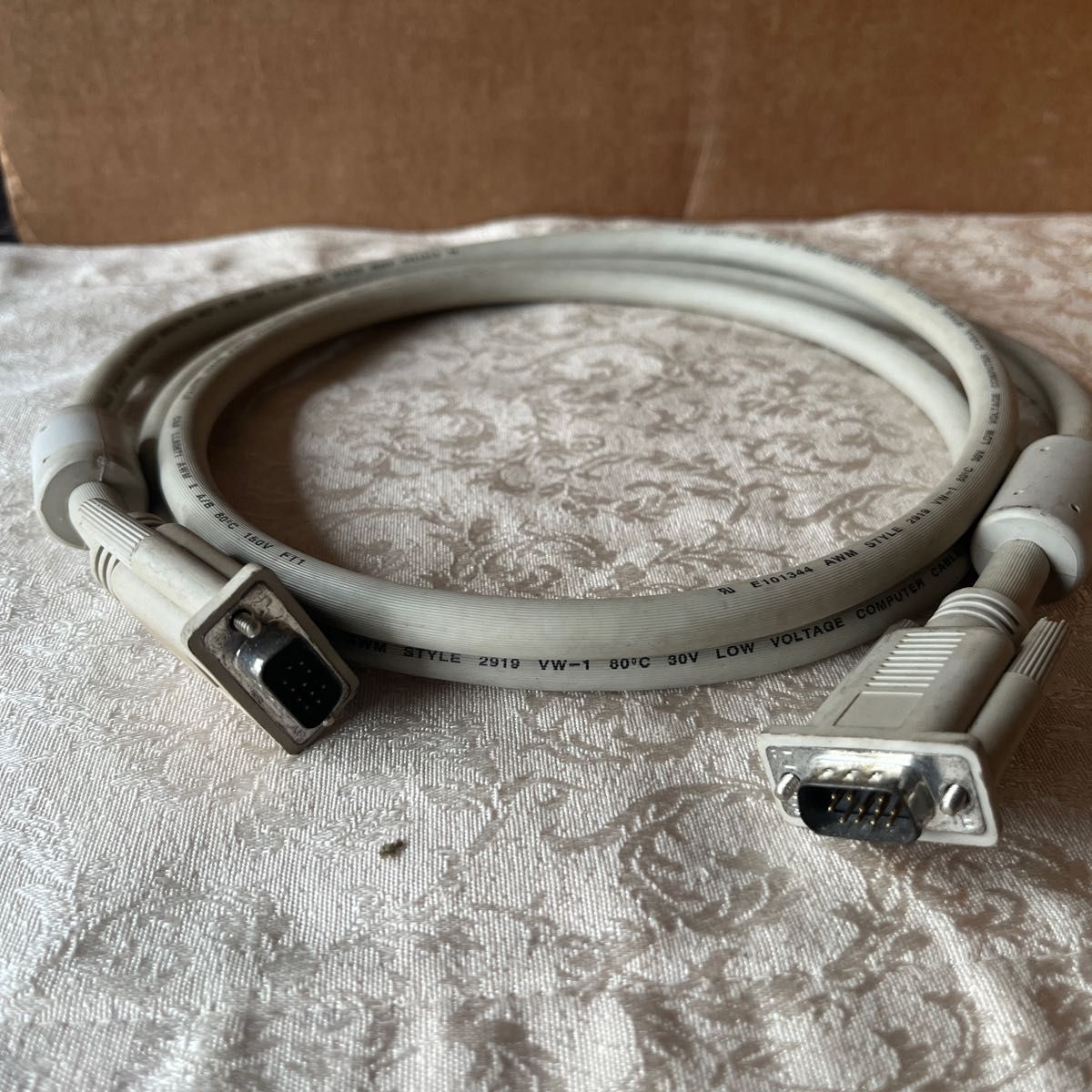 E101344 AWM STYLE 2919 VW-1 80℃ 30V LOW VOLTAGE COMPUTER CABLE