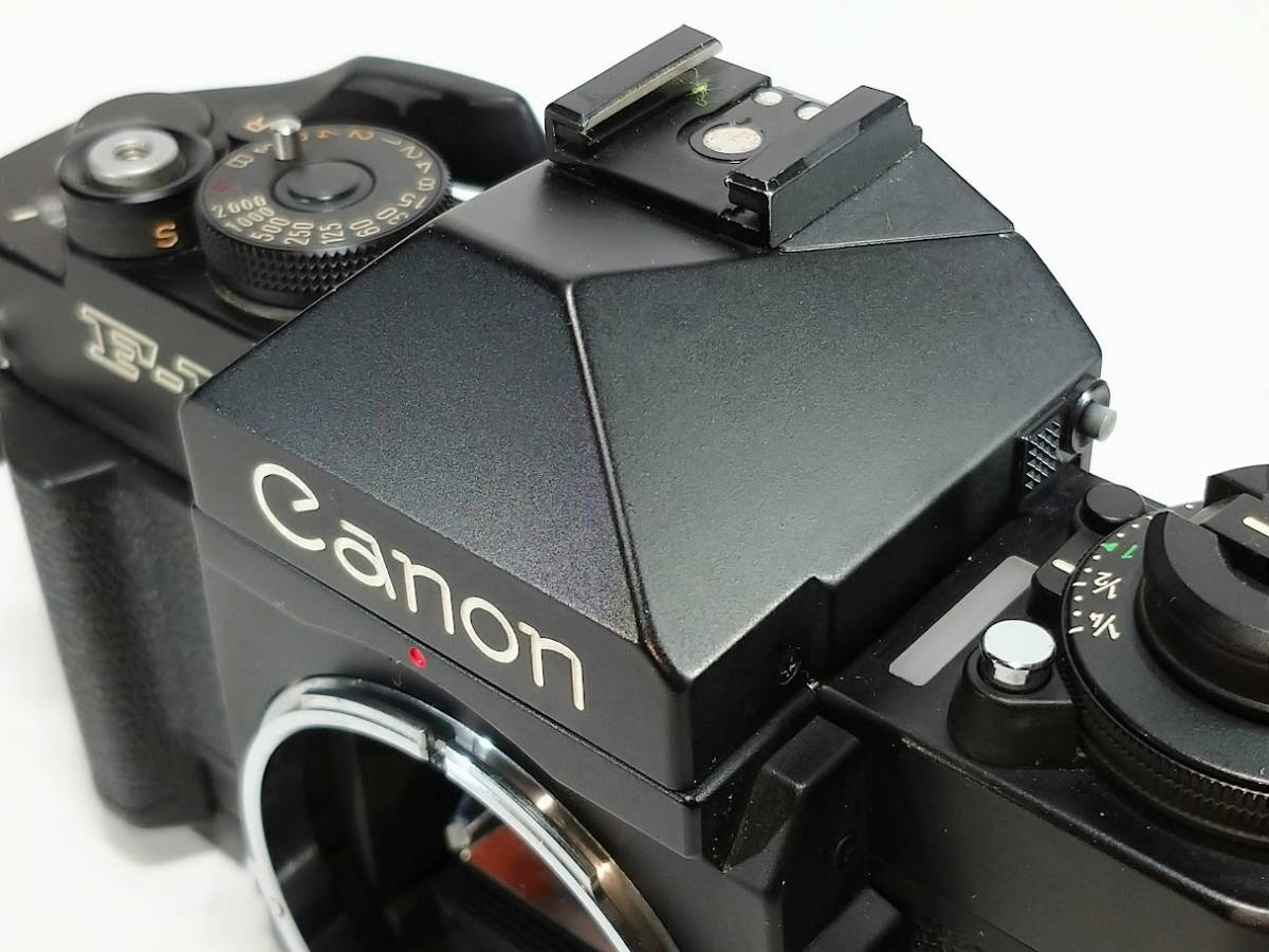 コレクション級美品/動作確認済 Canon キャノン New F-1 アイレベルファインダーFN+NFD 35-105mm f3.5  かなり綺麗な逸品です #1687