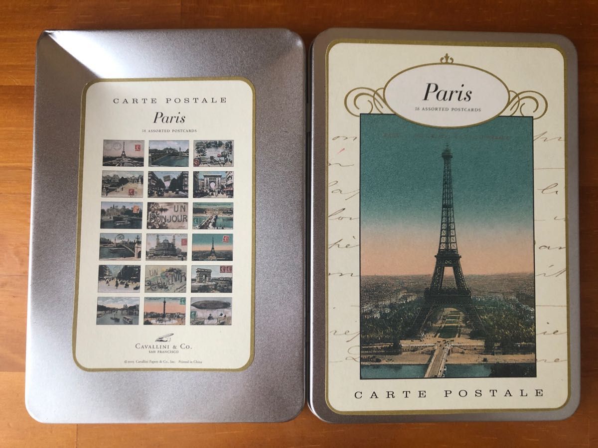 フランス　パリ　レトロ　ポストカード　11枚　メモ帳　セット