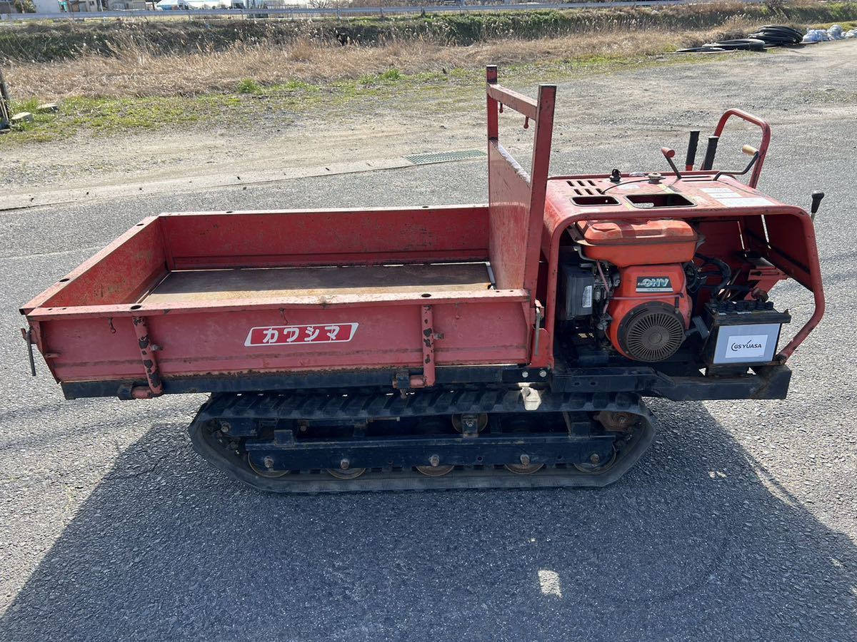 カワシマ 手動ダンプ運搬車 ECK960H セール付き 農業機械
