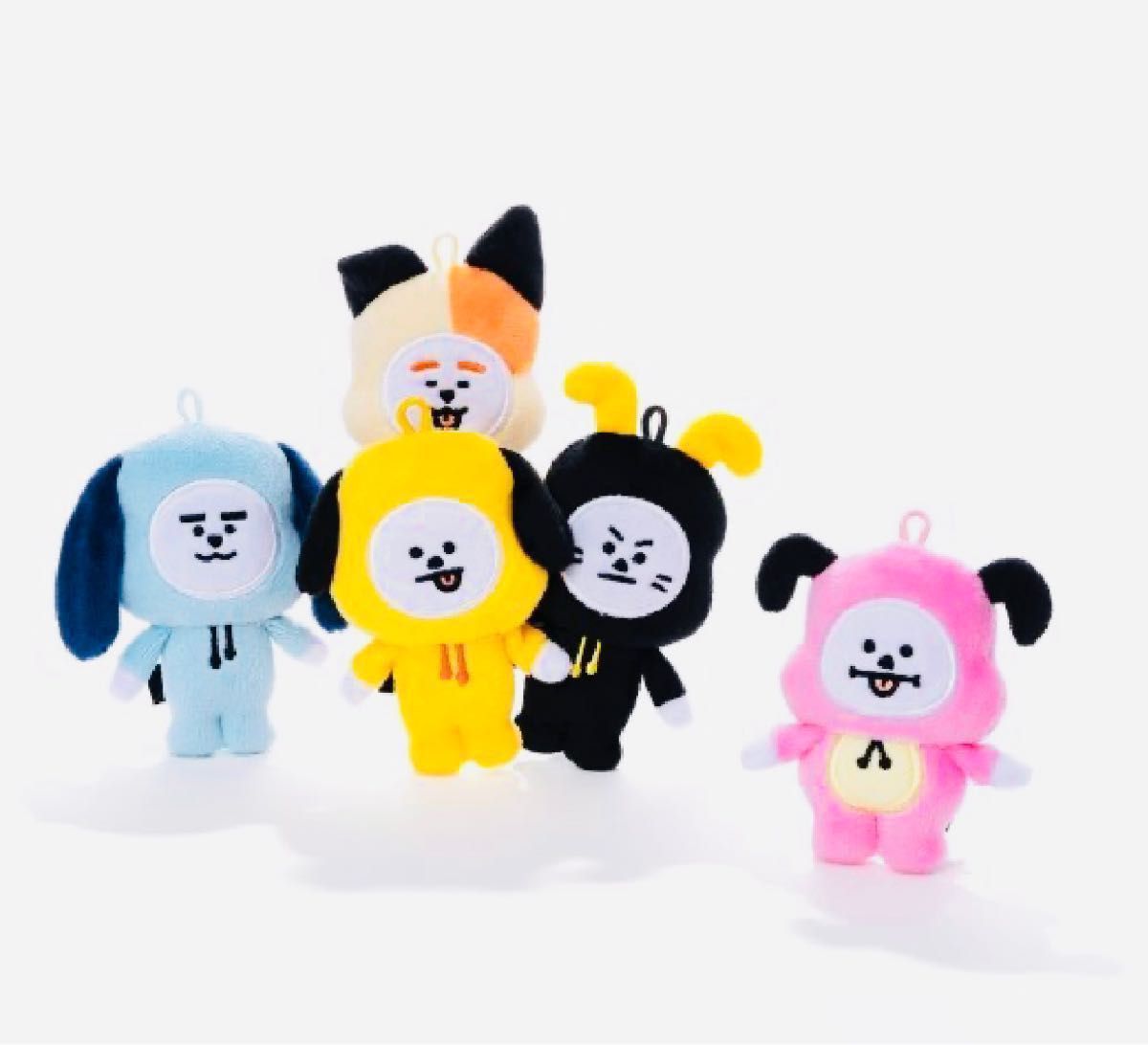 BT21 5周年 ファミリーマスコットセット CHIMMY チミー BTS BT21 5周年 ファミリーマスコットセット CHIMMY チミー BTS