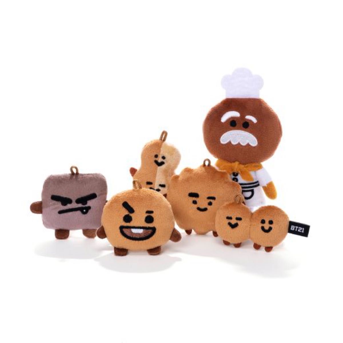 BT21 5周年 ファミリーマスコットセット SHOOKY シュキ BTS BT21 5周年 ファミリーマスコットセット SHOOKY シュキ BTS