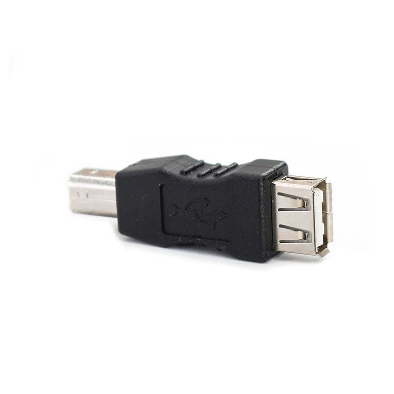 [USB conversion adaptor ] USB Type-A ( female ) - USB Type-B( male ) conversion adaptor x 1 pcs 