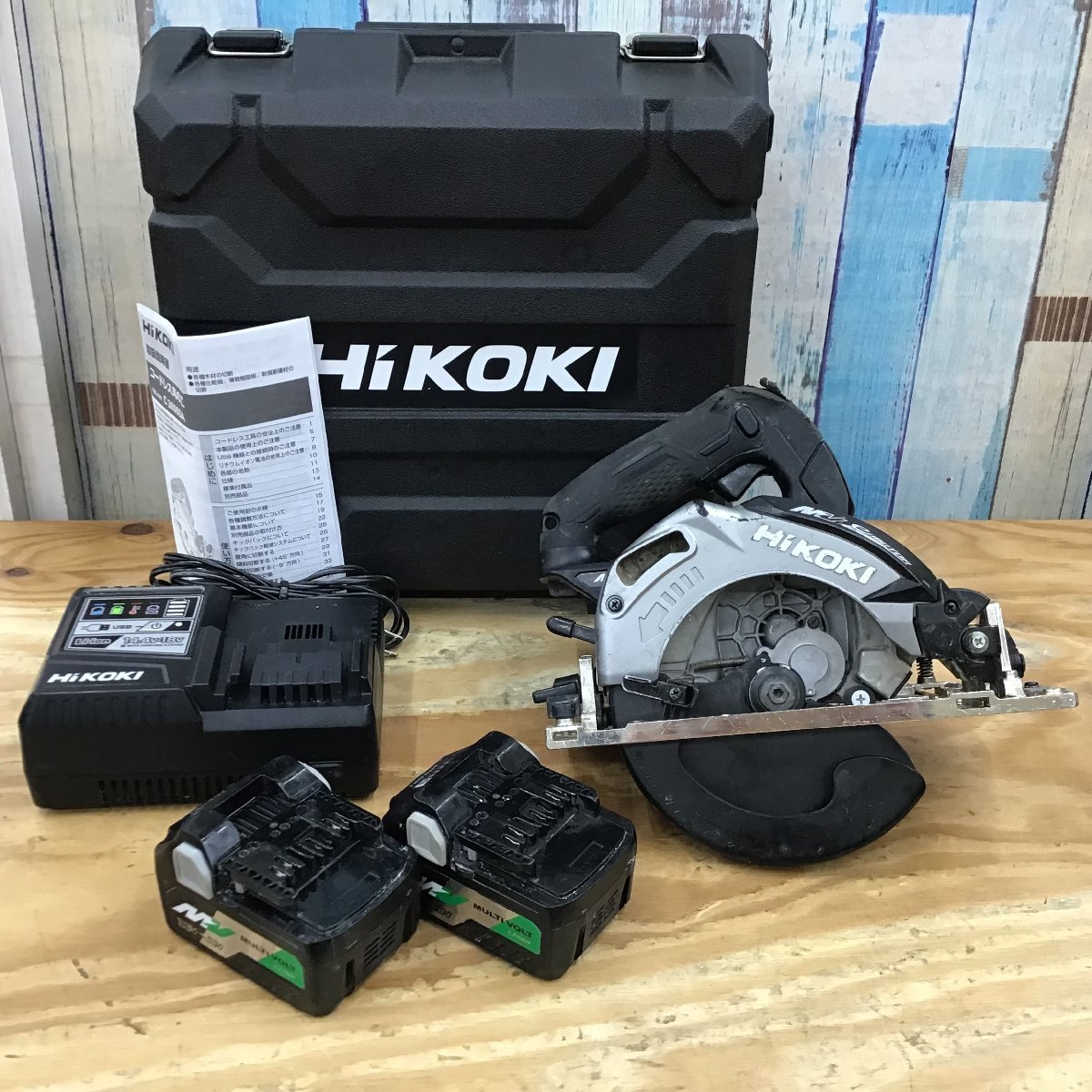 今月限定/特別大特価 HiKOKI コードレス丸のこ C3606DA 2XPB K 36V