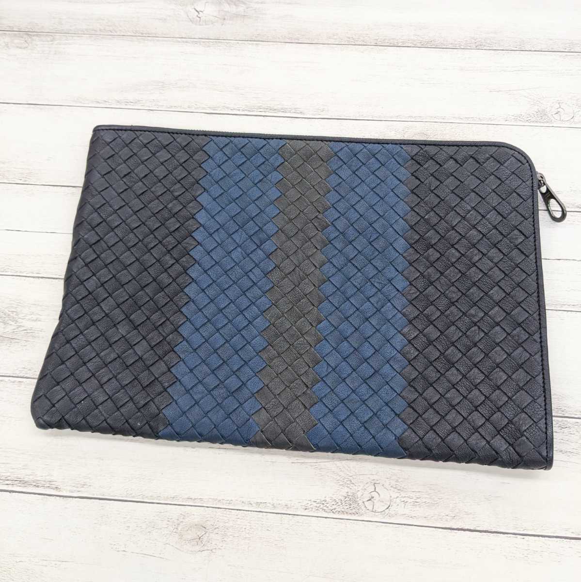 美品 BOTTEGA VENETA ボッテガ ヴェネタ クラッチバッグ セカンド