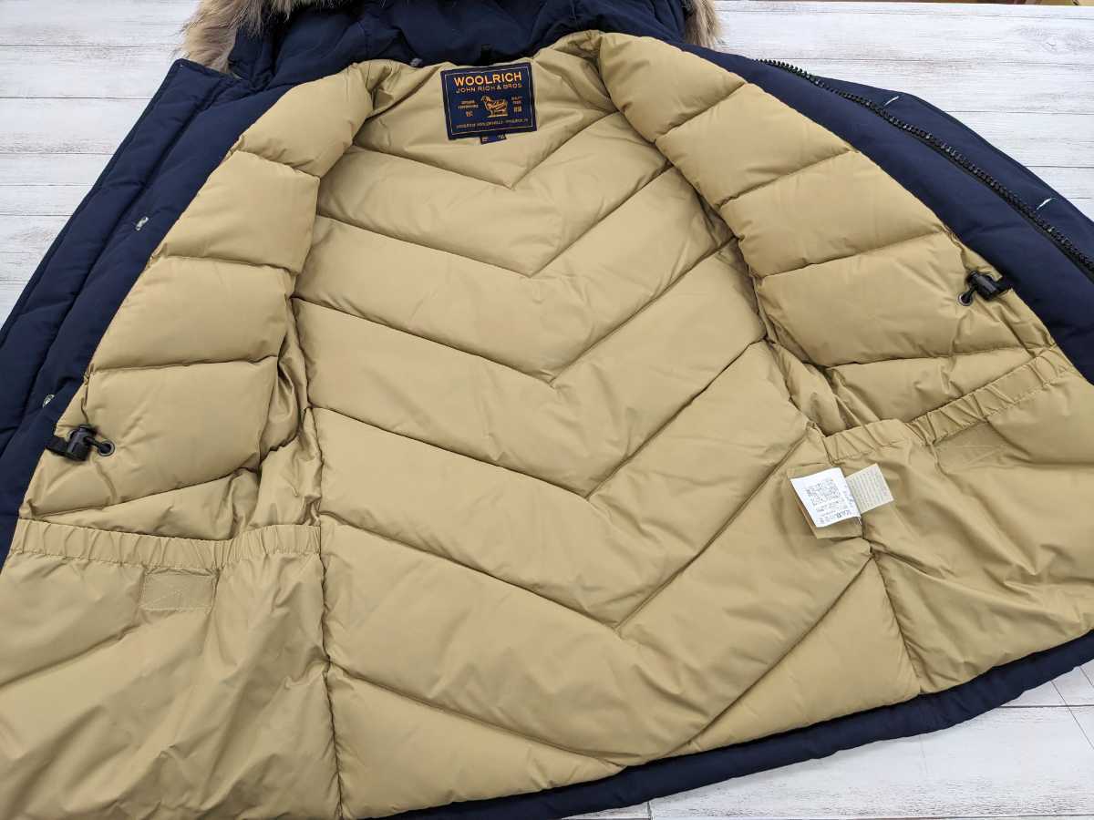 WOOLRICH ウールリッチ ARCTIC PARKA アークティックパーカー ファー付き ダウンジャケット ネイビー WOCPS2393D_画像6