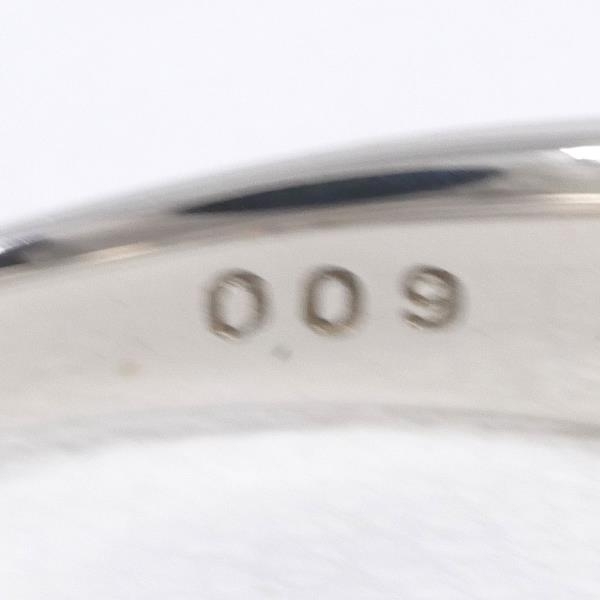 サマンサティアラ K18WG リング 指輪 9号 ダイヤ 0.09 総重量約2.1g 中古 美品 送料無料☆0315 - 6