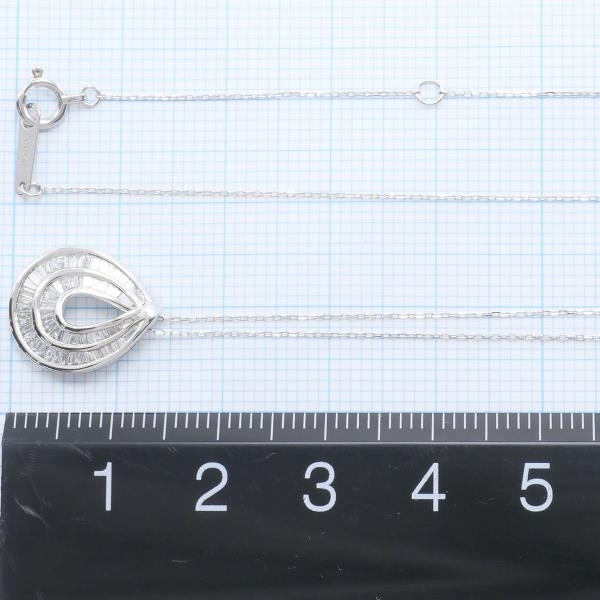 注目すべき-PT1000 PT850 •ネックレス ダイヤ 0.1 •総重量約1.8g 約